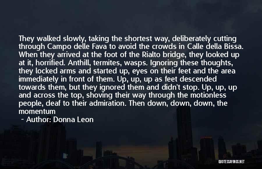 Cutting My Arm Quotes By Donna Leon