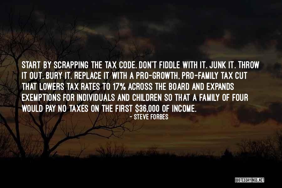 Cutting Off Family Quotes By Steve Forbes