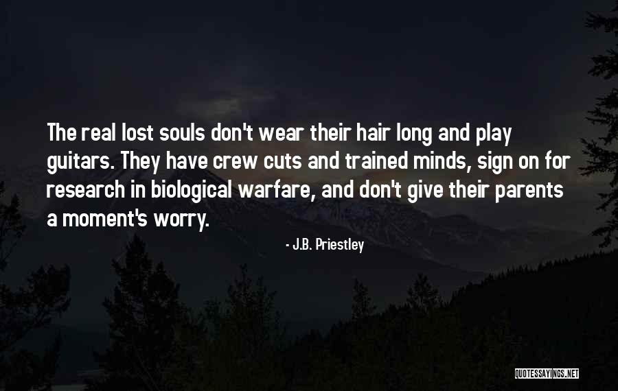 Cutting Off Hair Quotes By J.B. Priestley