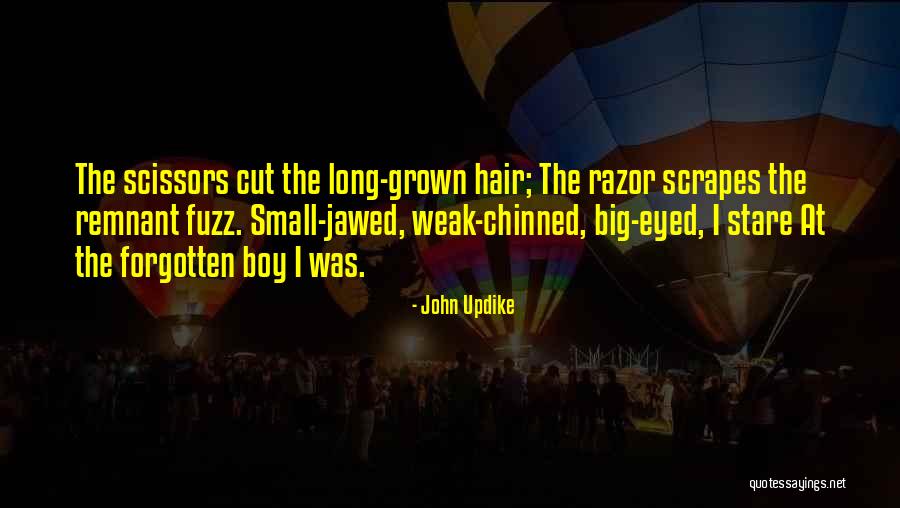 Cutting Off Hair Quotes By John Updike