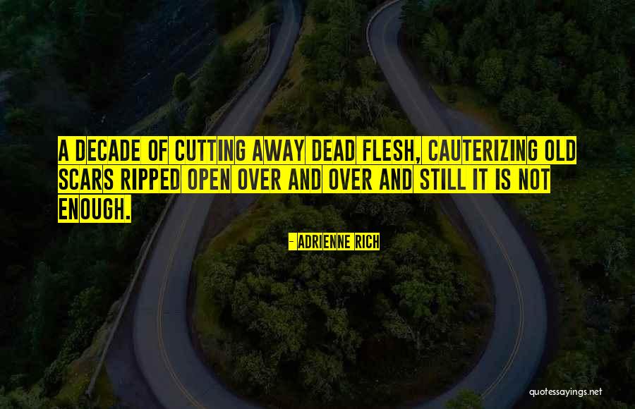 Cutting Scars Quotes By Adrienne Rich Cutting Scars Quotes By Adrienne Rich