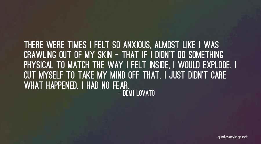 Cutting Self Harm Quotes By Demi Lovato Cutting Self Harm Quotes By Demi Lovato