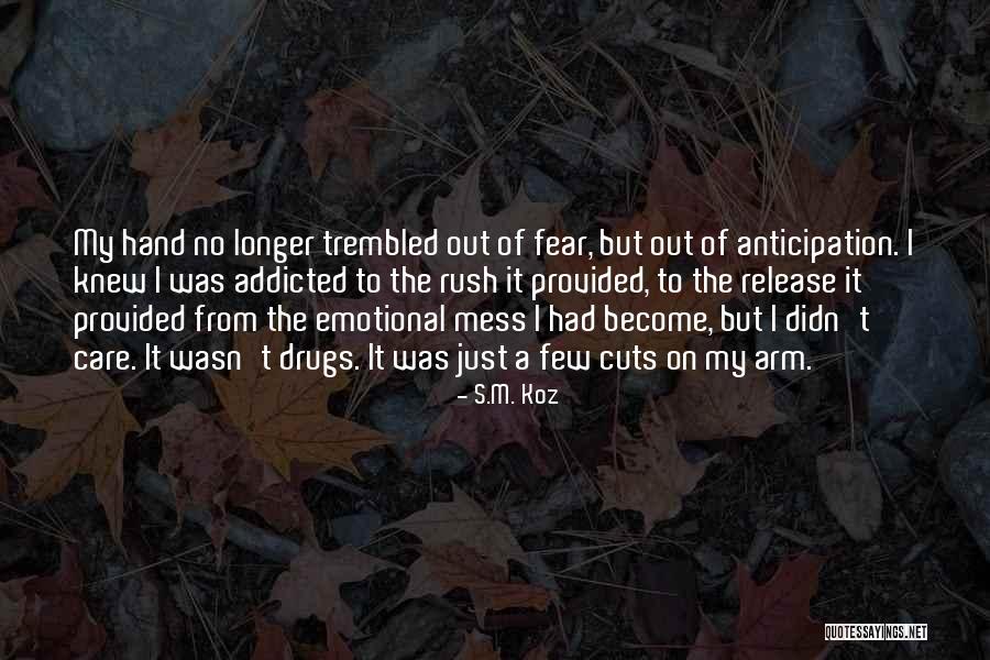 Cutting Self Harm Quotes By S.M. Koz Cutting Self Harm Quotes By S.M. Koz
