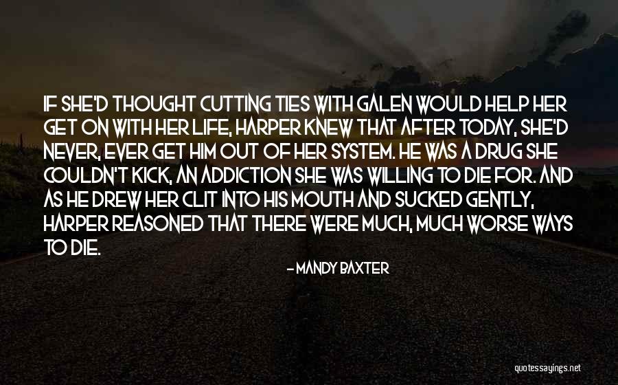 Cutting Ties With Someone Quotes By Mandy Baxter Cutting Ties With Someone Quotes By Mandy Baxter