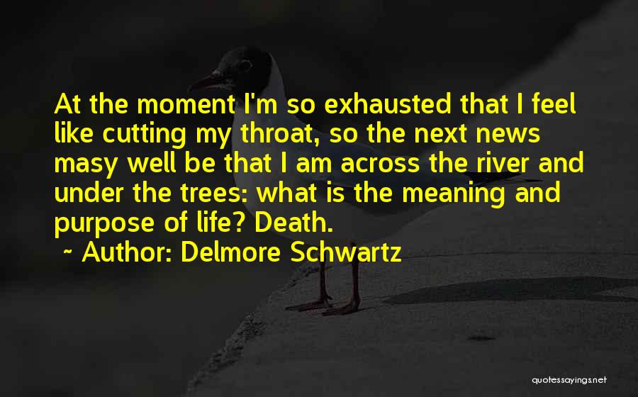 Cutting Trees Quotes By Delmore Schwartz