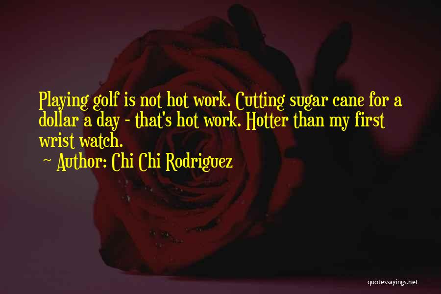 Cutting Your Wrist Quotes By Chi Chi Rodriguez