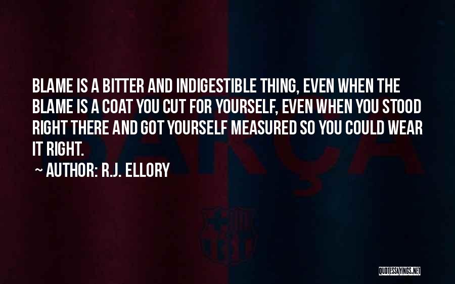 Cutting Yourself Quotes By R.J. Ellory