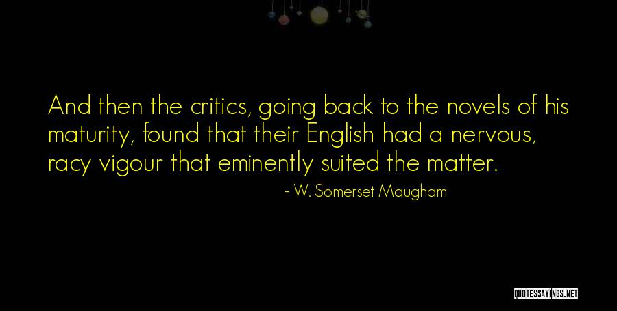 Cutwater Spirits Quotes By W. Somerset Maugham Cutwater Spirits Quotes By W. Somerset Maugham