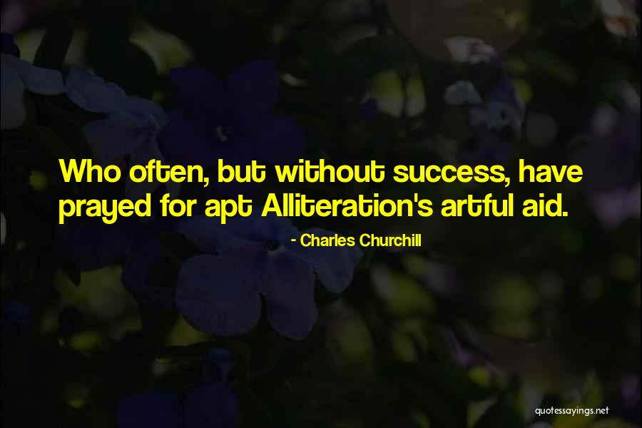 Cuvilly Quotes By Charles Churchill