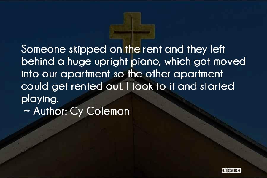 Cy Coleman Quotes 113917