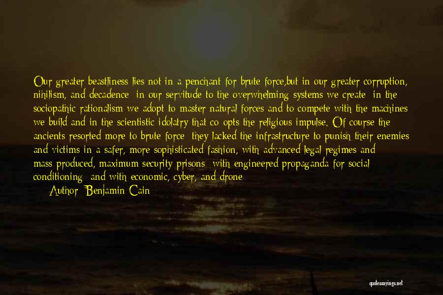 Cyber Warfare Quotes By Benjamin Cain