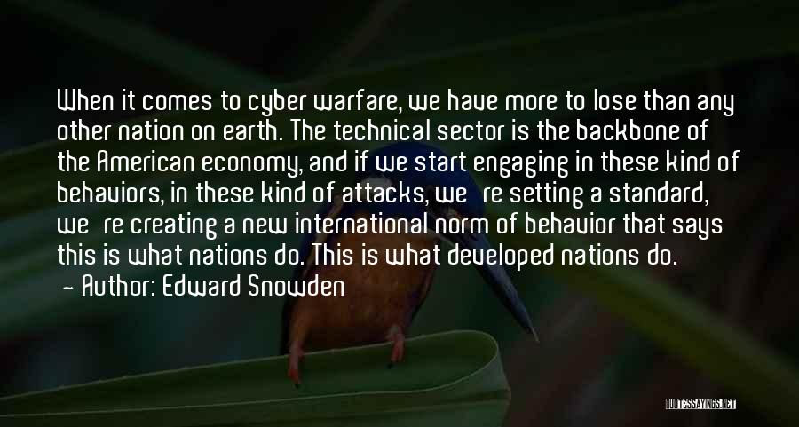 Cyber Warfare Quotes By Edward Snowden