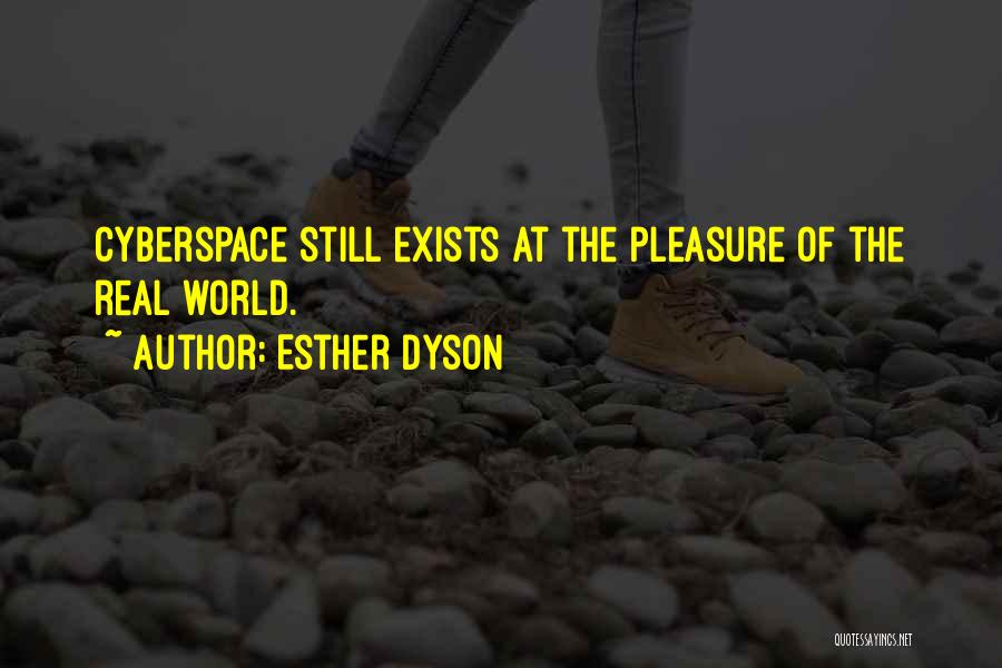 Cyberspace Quotes By Esther Dyson