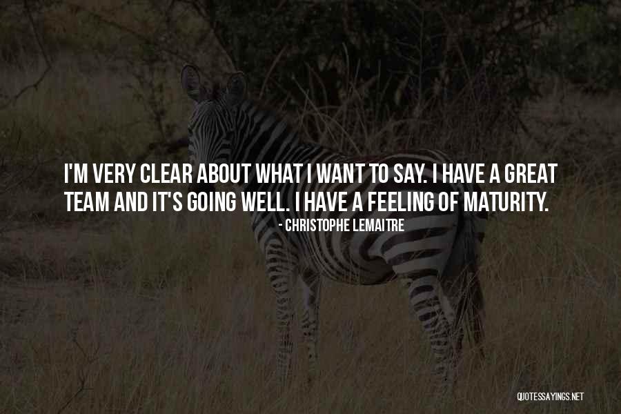 Cybill Troy Quotes By Christophe Lemaitre Cybill Troy Quotes By Christophe Lemaitre