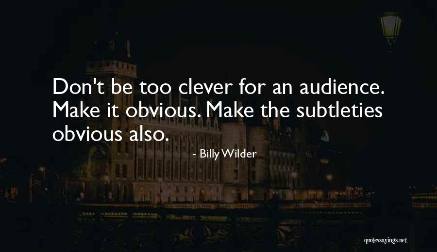 Cyborg Movie Quotes By Billy Wilder Cyborg Movie Quotes By Billy Wilder