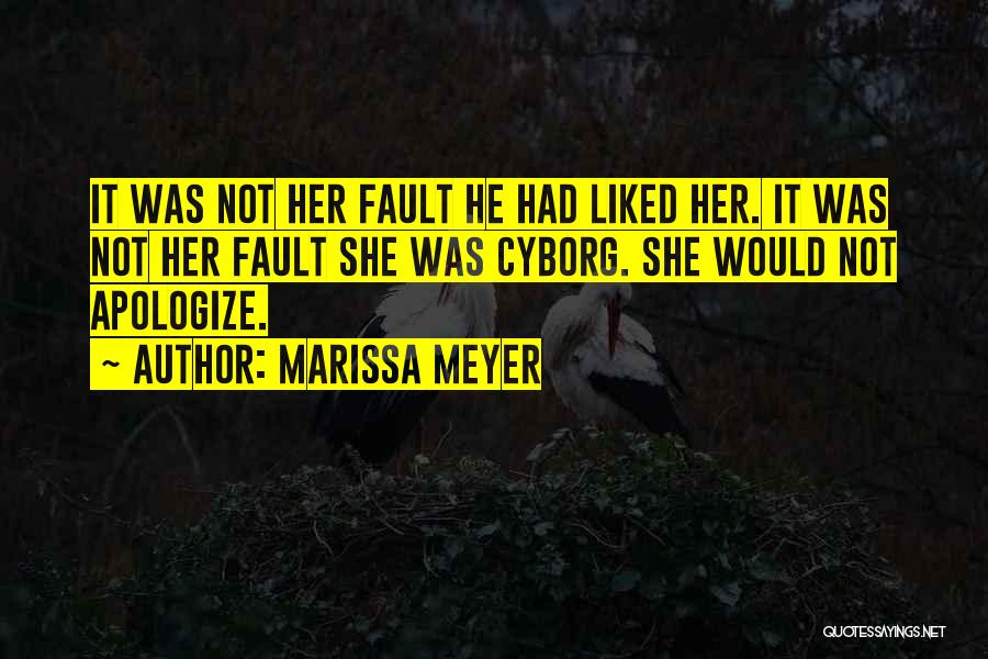 Cyborg She Quotes By Marissa Meyer