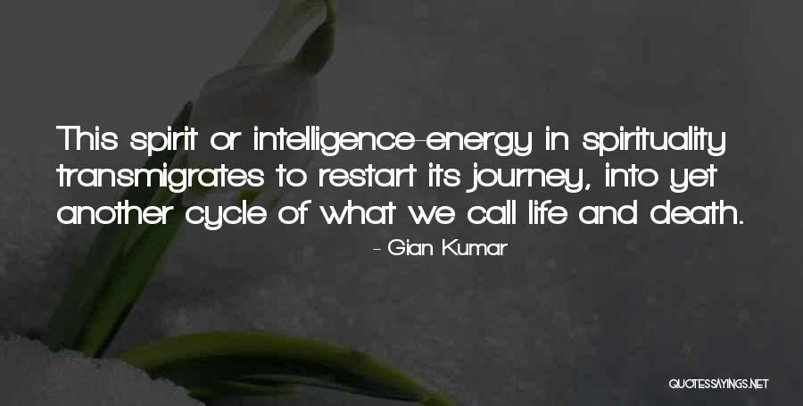 Cycle Of Life And Death Quotes By Gian Kumar