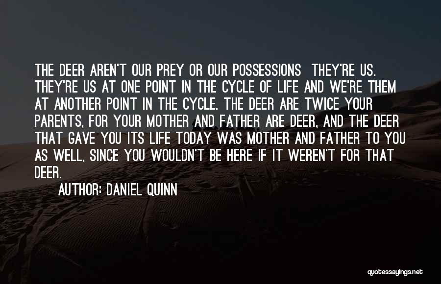 Cycle Of Life Quotes By Daniel Quinn