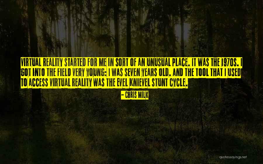 Cycle Stunt Quotes By Chris Milk Cycle Stunt Quotes By Chris Milk