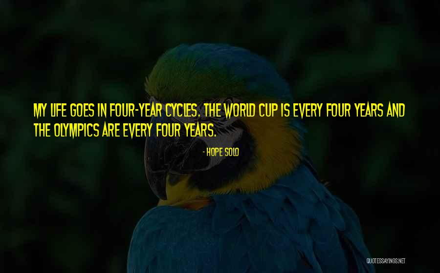 Cycles In Life Quotes By Hope Solo Cycles In Life Quotes By Hope Solo