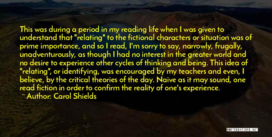 Cycles Of Life Quotes By Carol Shields