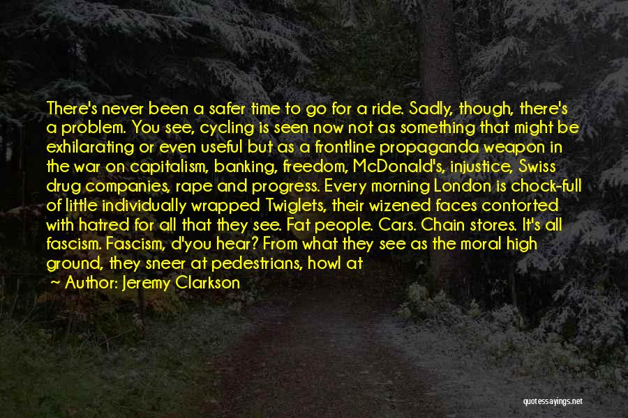 Cycling Quotes By Jeremy Clarkson