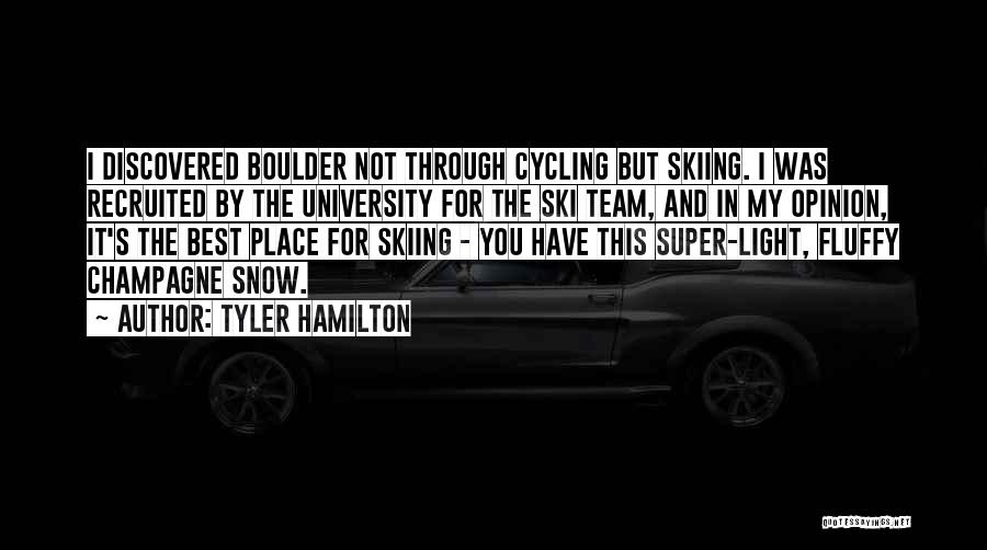 Cycling Quotes By Tyler Hamilton