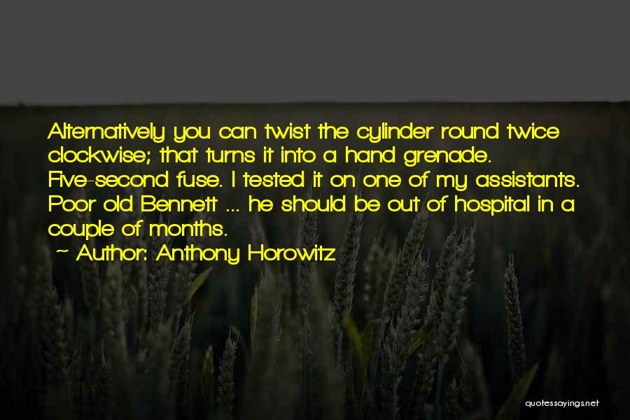 Cylinder Quotes By Anthony Horowitz