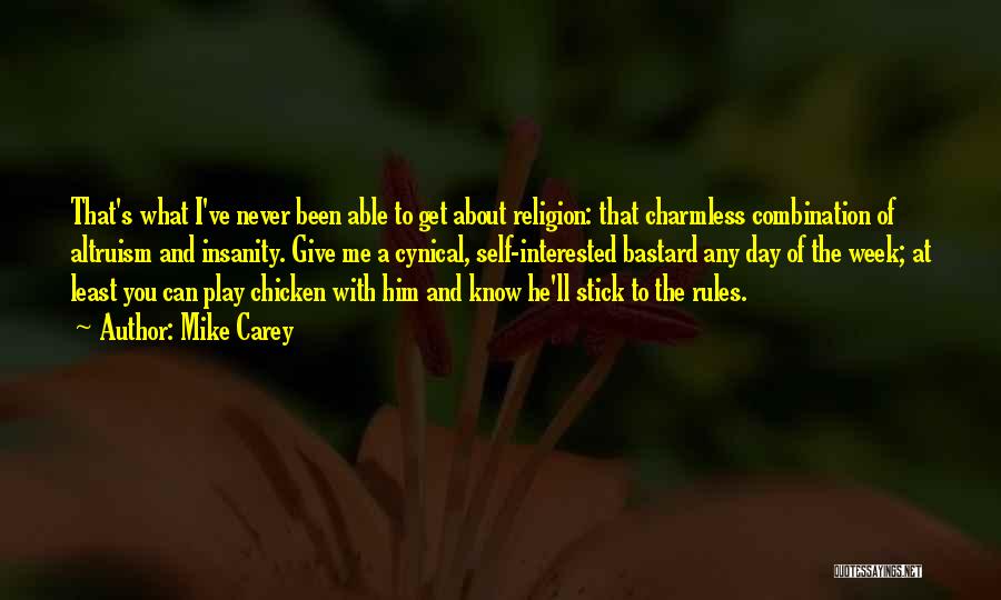 Cynic Quotes By Mike Carey Cynic Quotes By Mike Carey