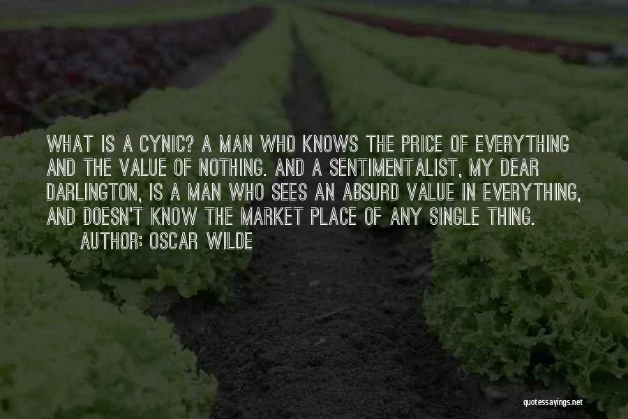 Cynic Quotes By Oscar Wilde