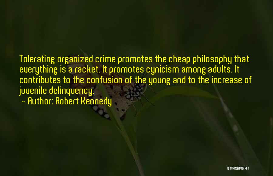 Cynicism Philosophy Quotes By Robert Kennedy