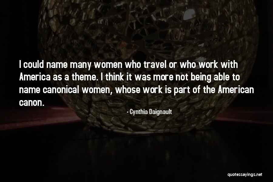 Cynthia Daignault Quotes 255394