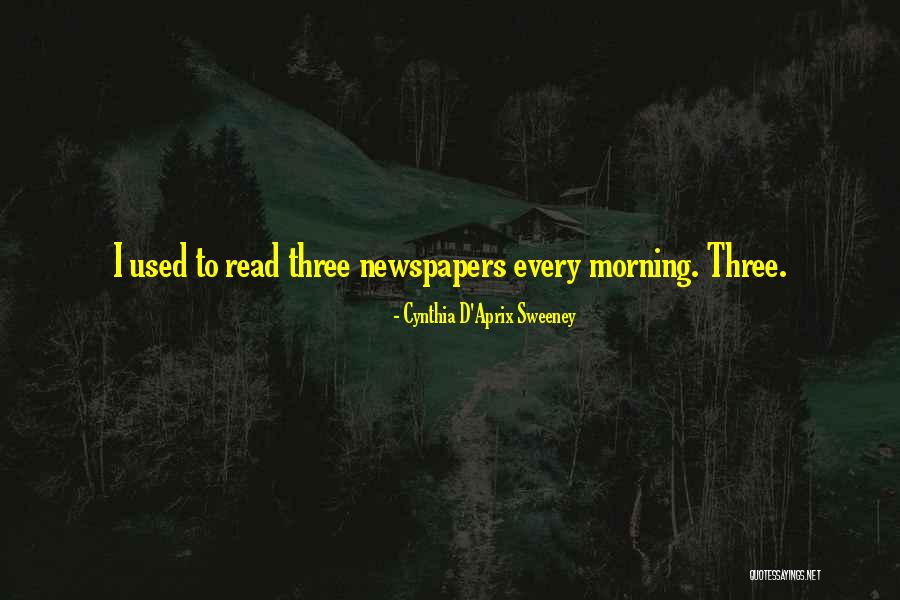 Cynthia D'Aprix Sweeney Quotes 1423518 Cynthia D'Aprix Sweeney Quotes 1423518