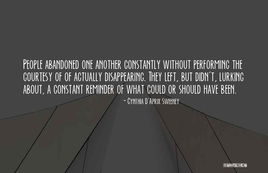 Cynthia D'Aprix Sweeney Quotes 217237 Cynthia D'Aprix Sweeney Quotes 217237