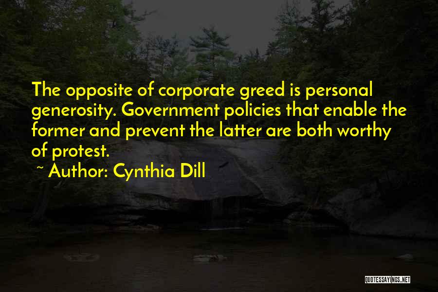 Cynthia Dill Quotes 478064