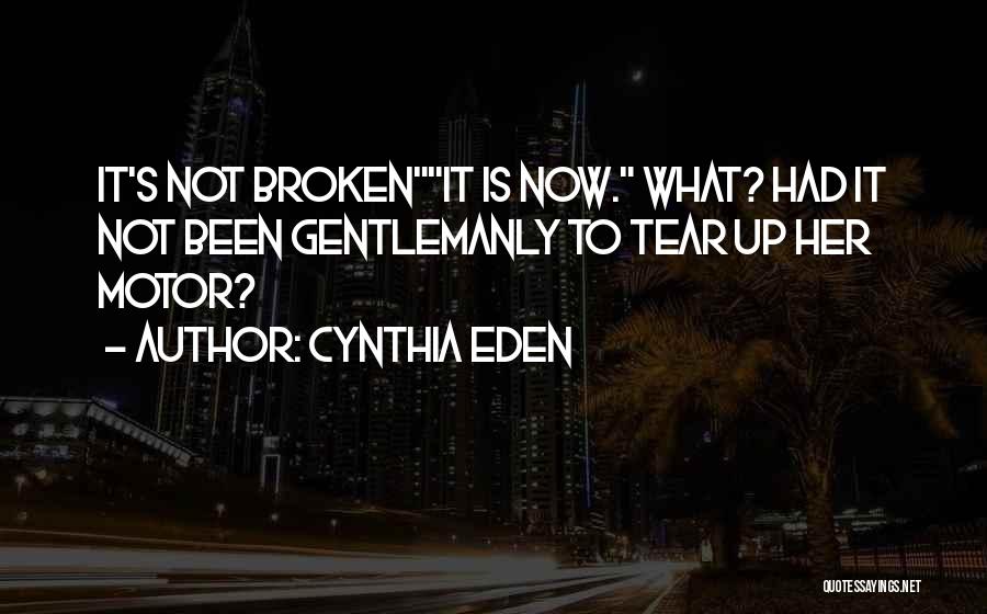Cynthia Eden Quotes 241504