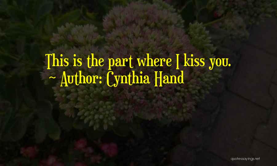 Cynthia Hand Quotes 246539