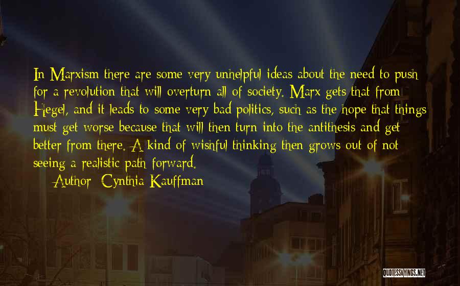 Cynthia Kauffman Quotes 853336