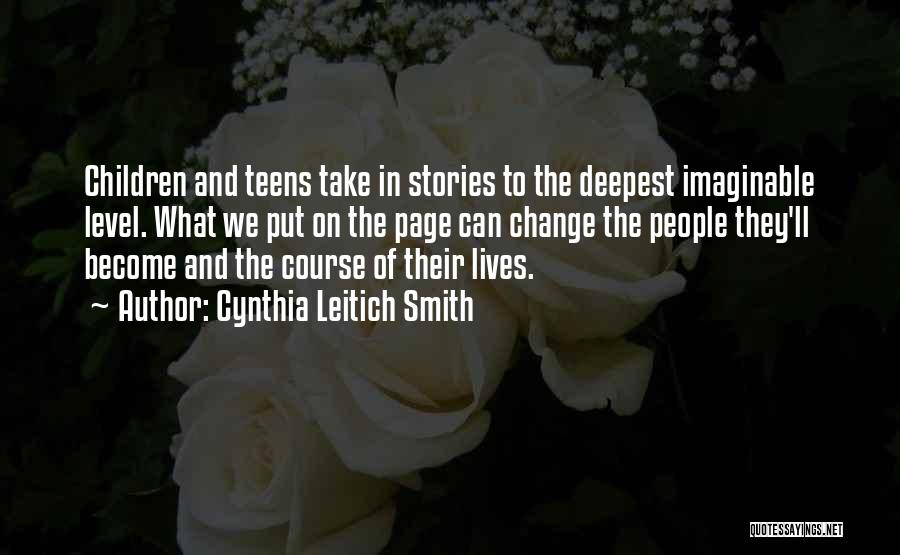 Cynthia Leitich Smith Quotes 625385