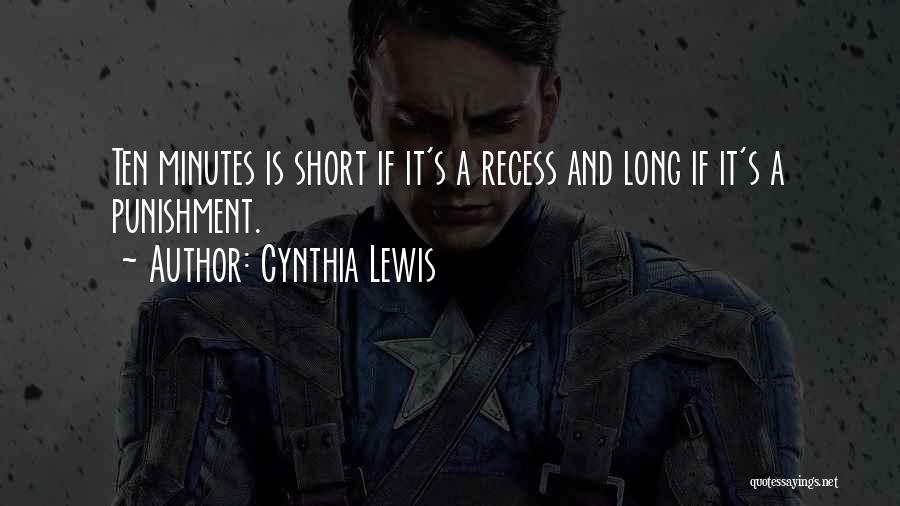 Cynthia Lewis Quotes 1519749