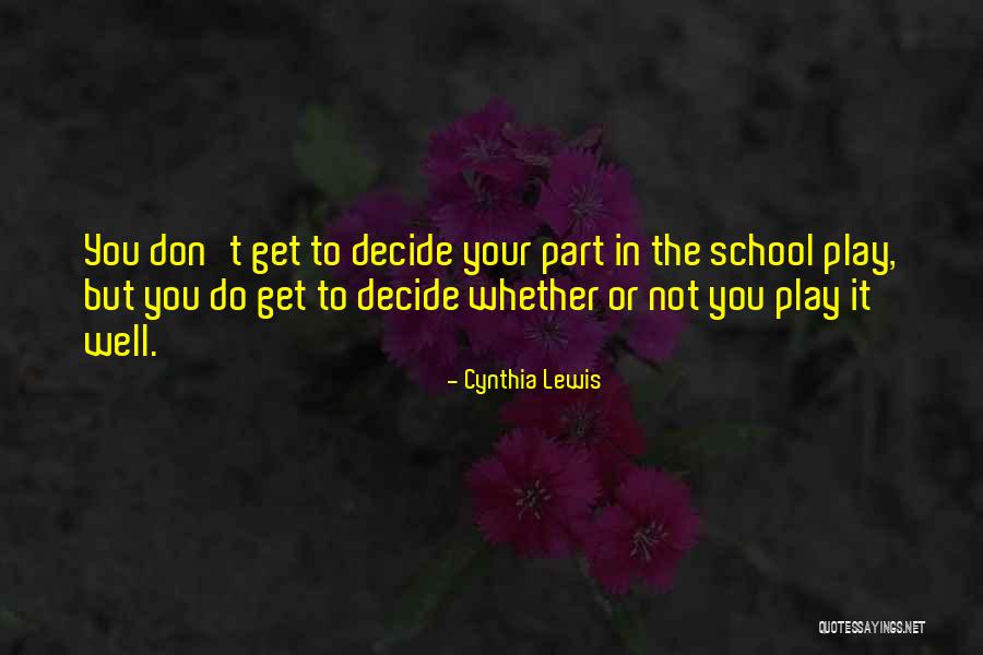 Cynthia Lewis Quotes 1929382 Cynthia Lewis Quotes 1929382