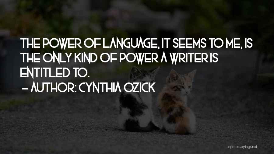 Cynthia Ozick Quotes 1735119