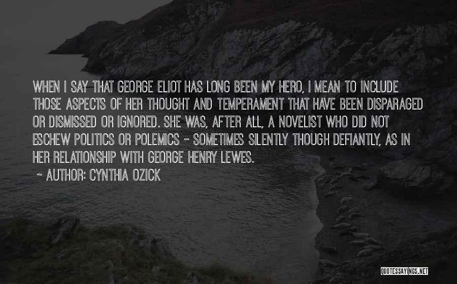 Cynthia Ozick Quotes 1769797