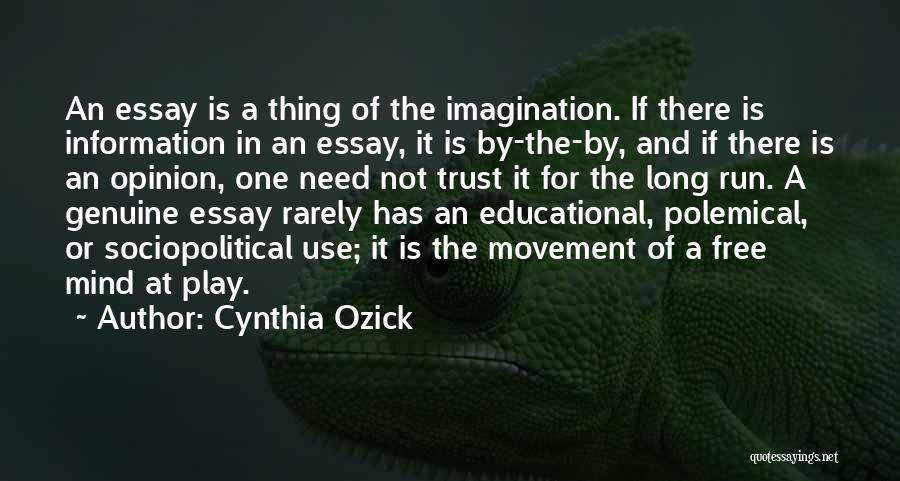 Cynthia Ozick Quotes 1877071