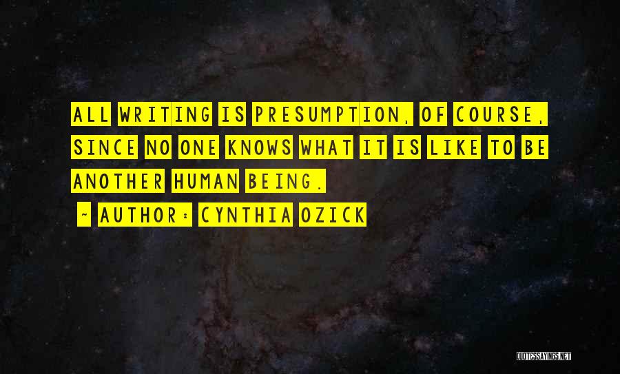 Cynthia Ozick Quotes 282140