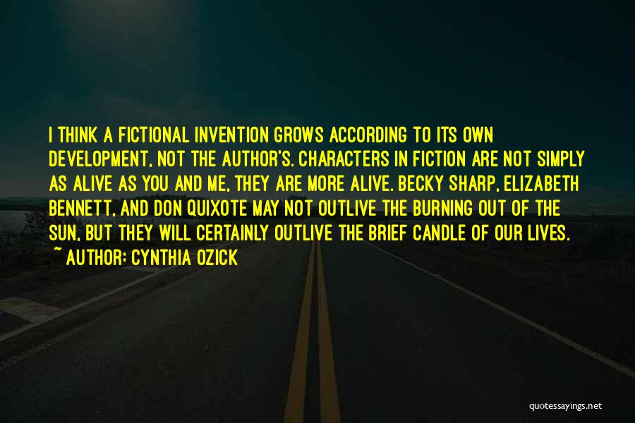 Cynthia Ozick Quotes 944334