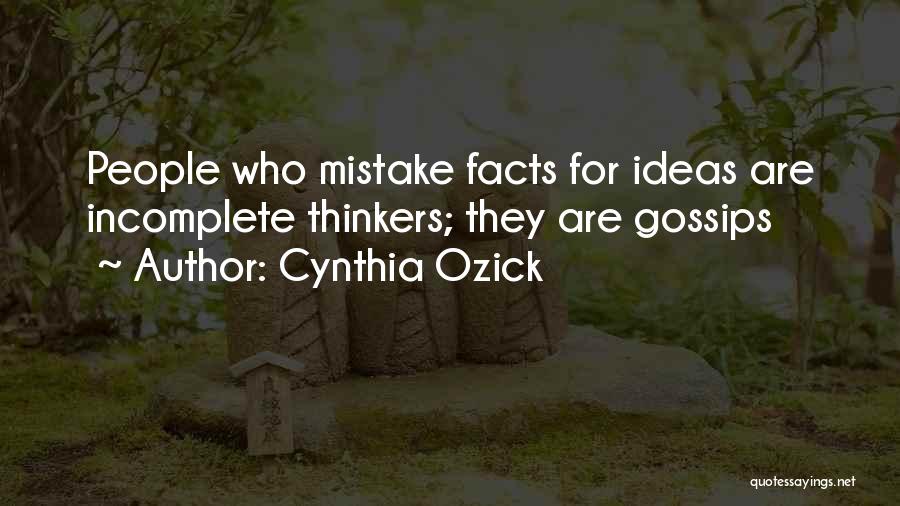 Cynthia Ozick Quotes 960335