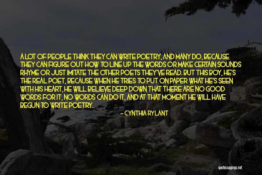 Cynthia Rylant Quotes 1065707