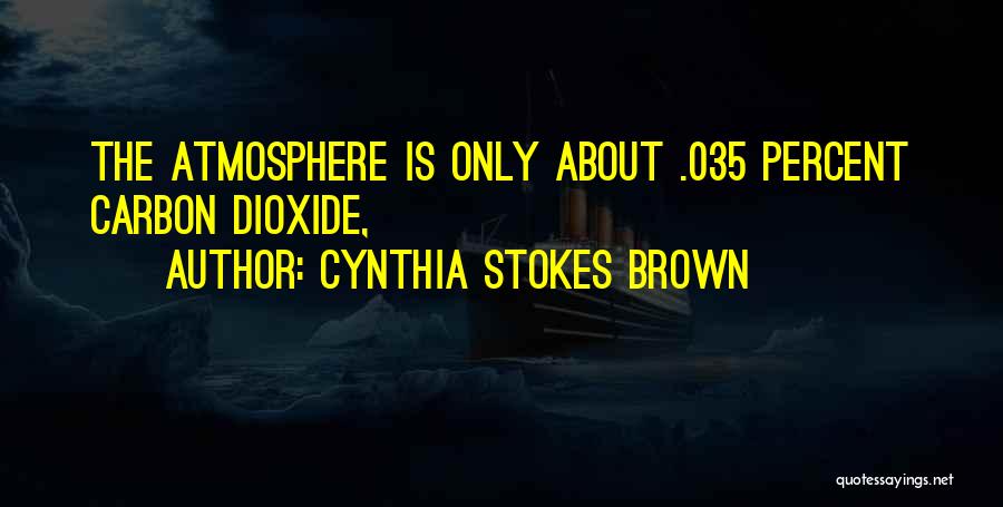 Cynthia Stokes Brown Quotes 1497193