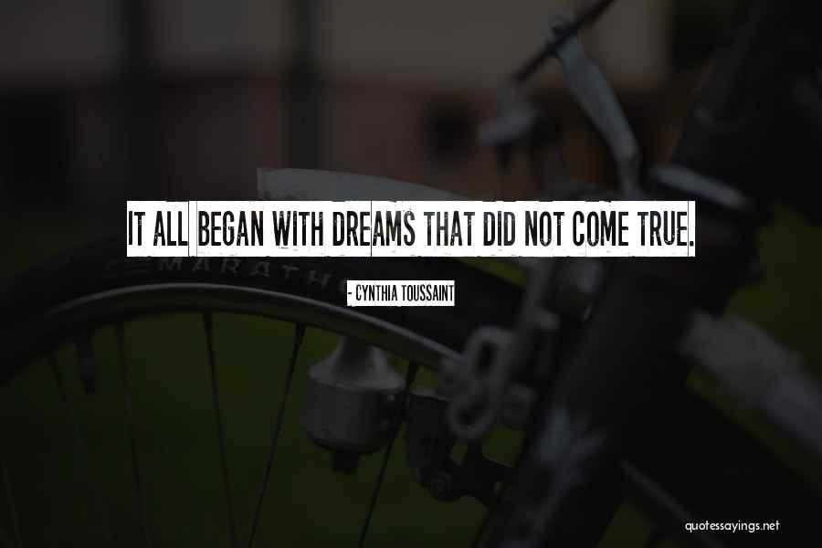 Cynthia Toussaint Quotes 976979 Cynthia Toussaint Quotes 976979